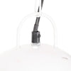 industriel hængelampe 25 W rund 42 cm E27 hvid