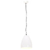 industriel hængelampe 25 W rund 32 cm E27 hvid
