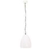 industriel hængelampe 25 W rund 32 cm E27 hvid