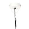 industriel hængelampe 25 W rund 32 cm E27 hvid