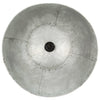 hængelampe 25 W rund 48 cm E27 sølvfarvet