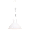 hængelampe 25 W rund 48 cm E27 hvid