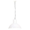 hængelampe 25 W rund 48 cm E27 hvid