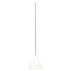 hængelampe 25 W rund 28,5 cm E27 hvid