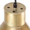 hængelampe 25 W rund 17 cm E27 messingfarvet