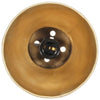 hængelampe 25 W rund 17 cm E27 messingfarvet