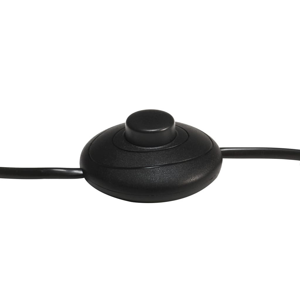 gulvlampe E27 massivt mangotræ messingfarvet