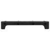 reol med 15 rum og kasser 103x30x175,5 cm stof sort