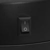 affaldsspand med sensor 50 l kulstofstål sort