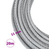 stålkabel 20 m 1600 kg