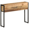plantekasse 90x20x68 cm massivt mangotræ