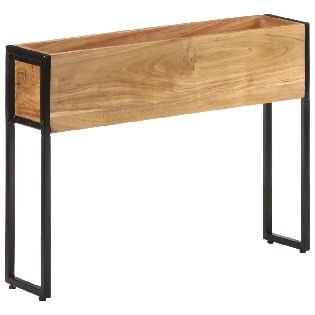 plantekasse 90x20x68 cm massivt akacietræ