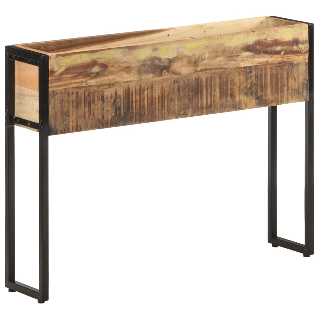 plantekasse 90x20x68 cm massivt genanvendt træ