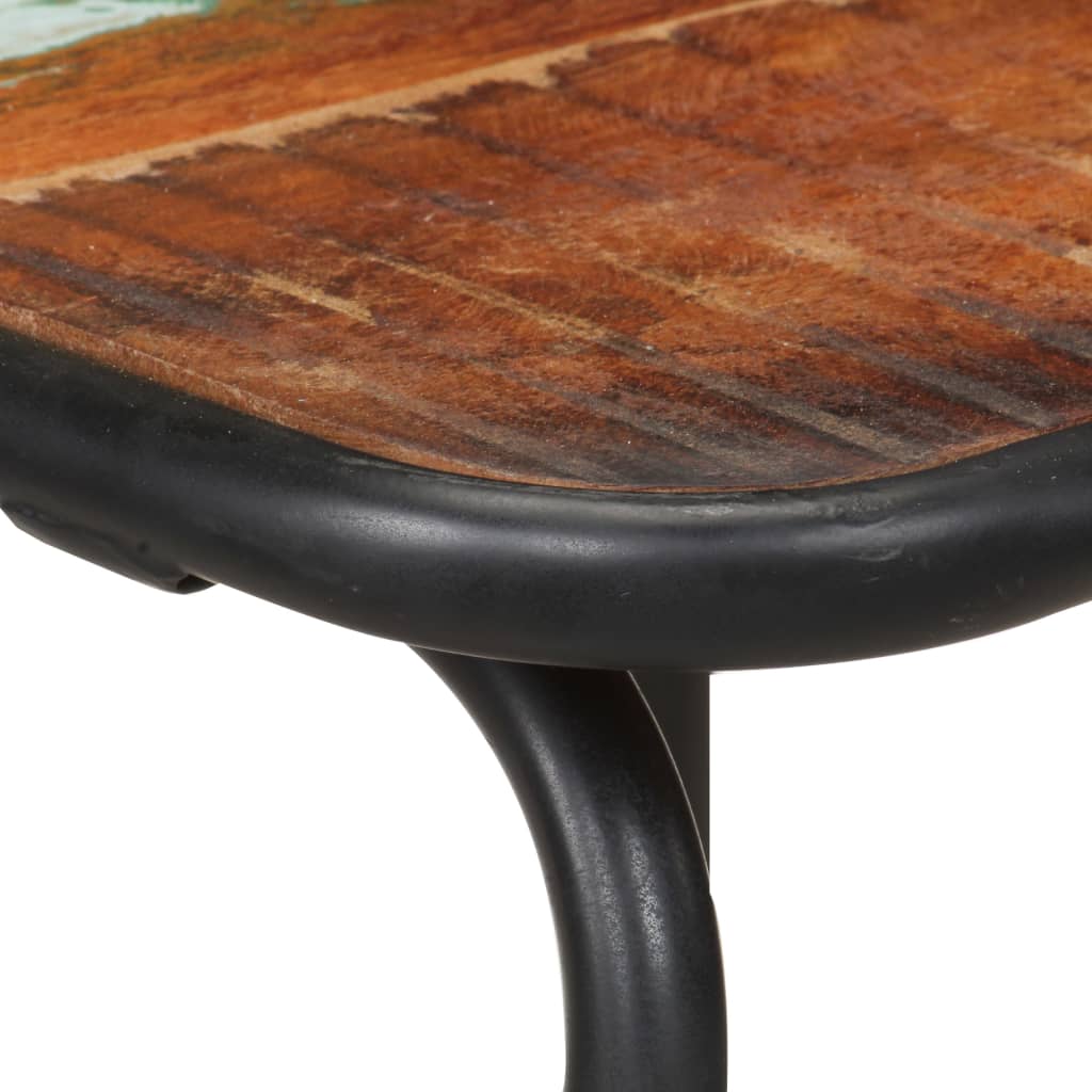 barstole 2 stk. massivt genbrugstræ