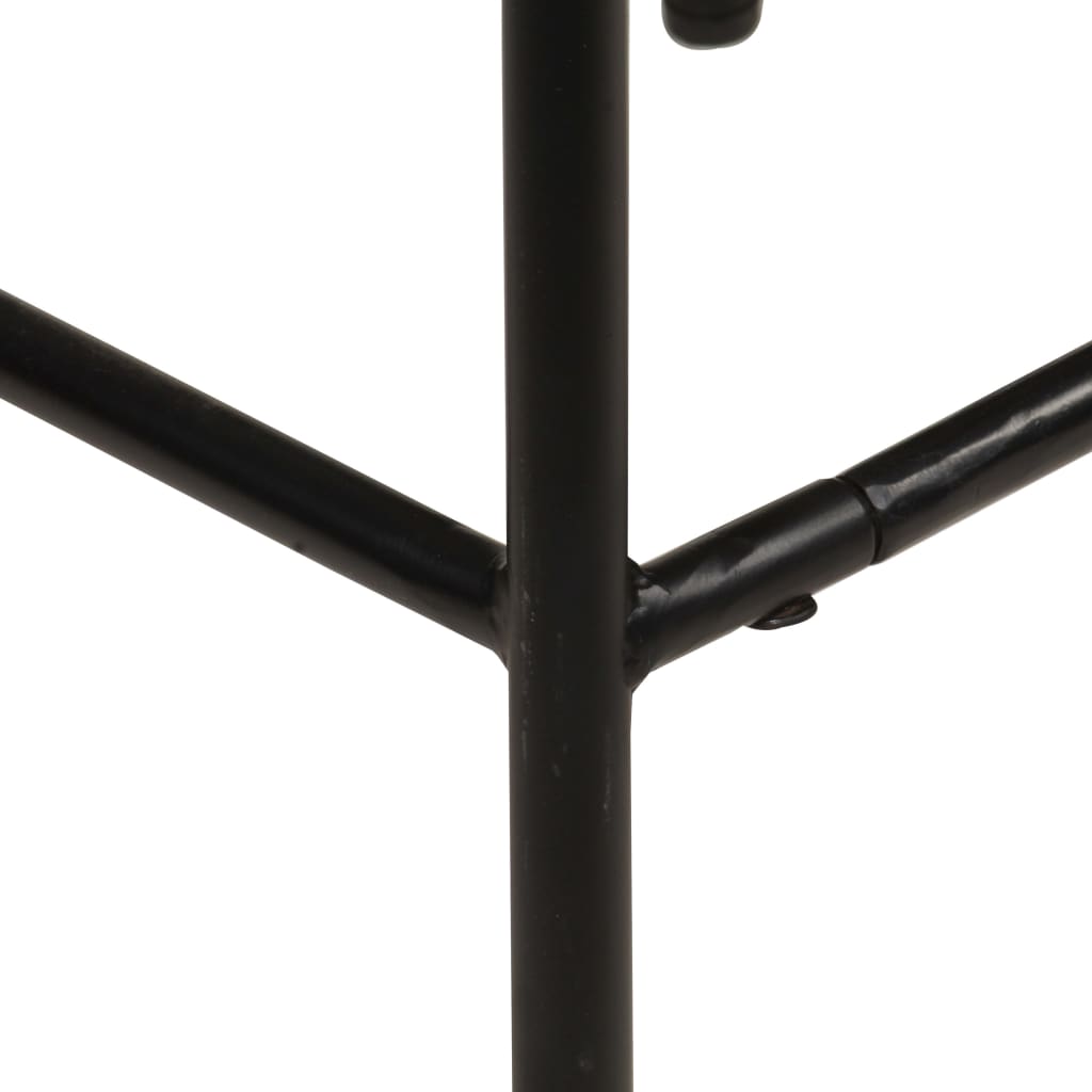 barstole 4 stk. massivt genbrugstræ