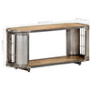 tv-skab 90x30x40 cm massivt mangotræ