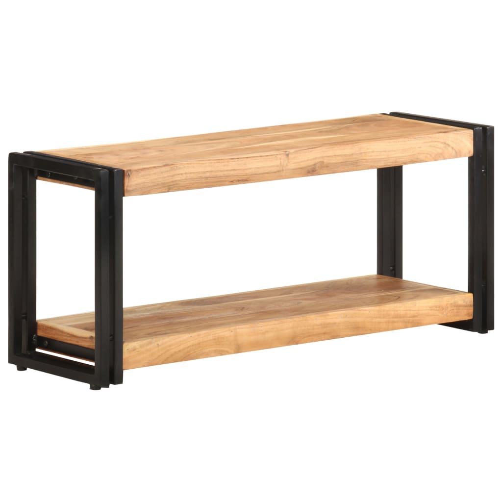 tv-skab 90x30x40 cm massivt akacietræ