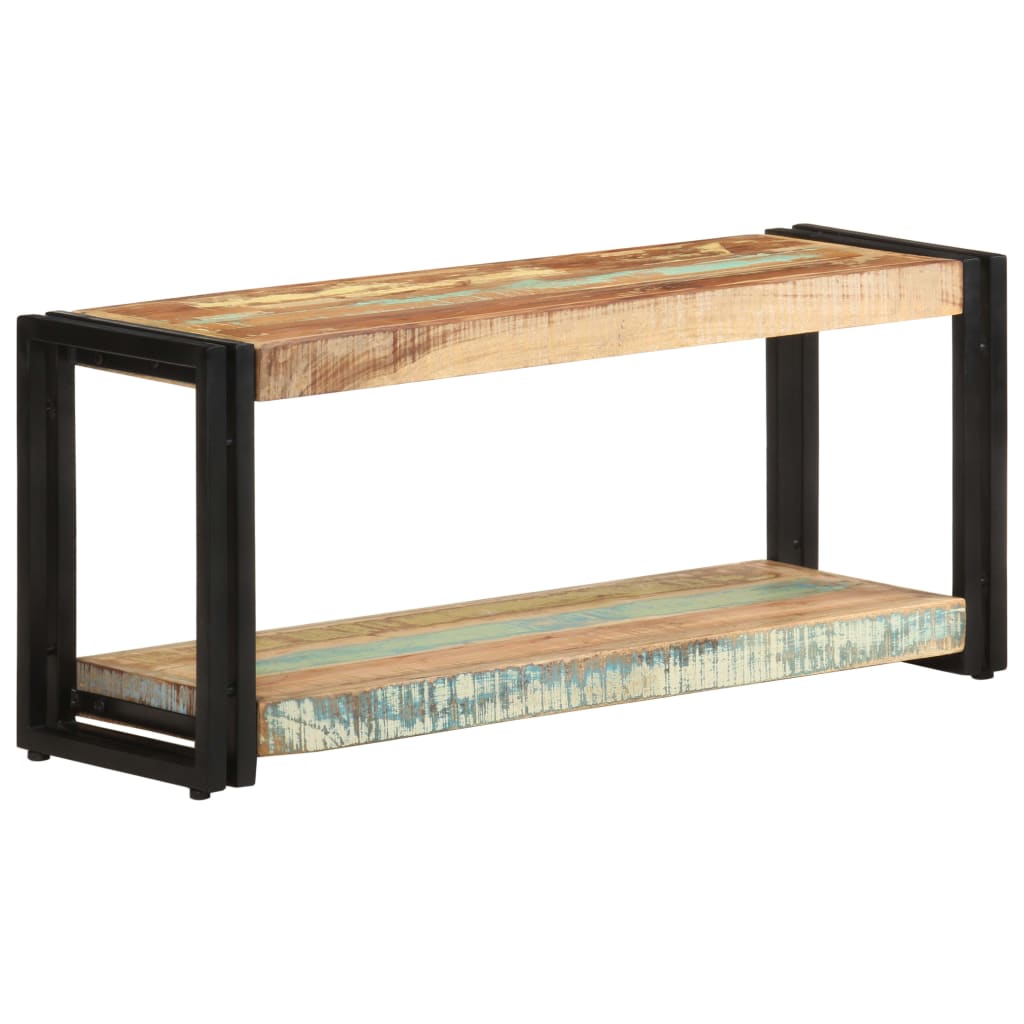 tv-skab 90x30x40 cm massivt genbrugstræ