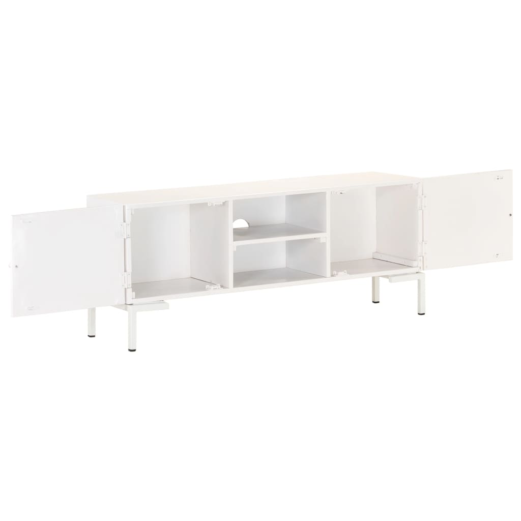 tv-skab 115x30x46 cm massivt mangotræ