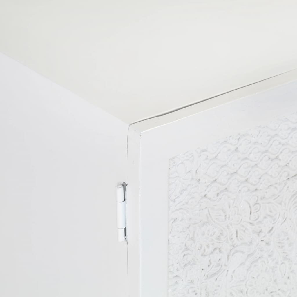 tv-skab 115x30x46 cm massivt mangotræ