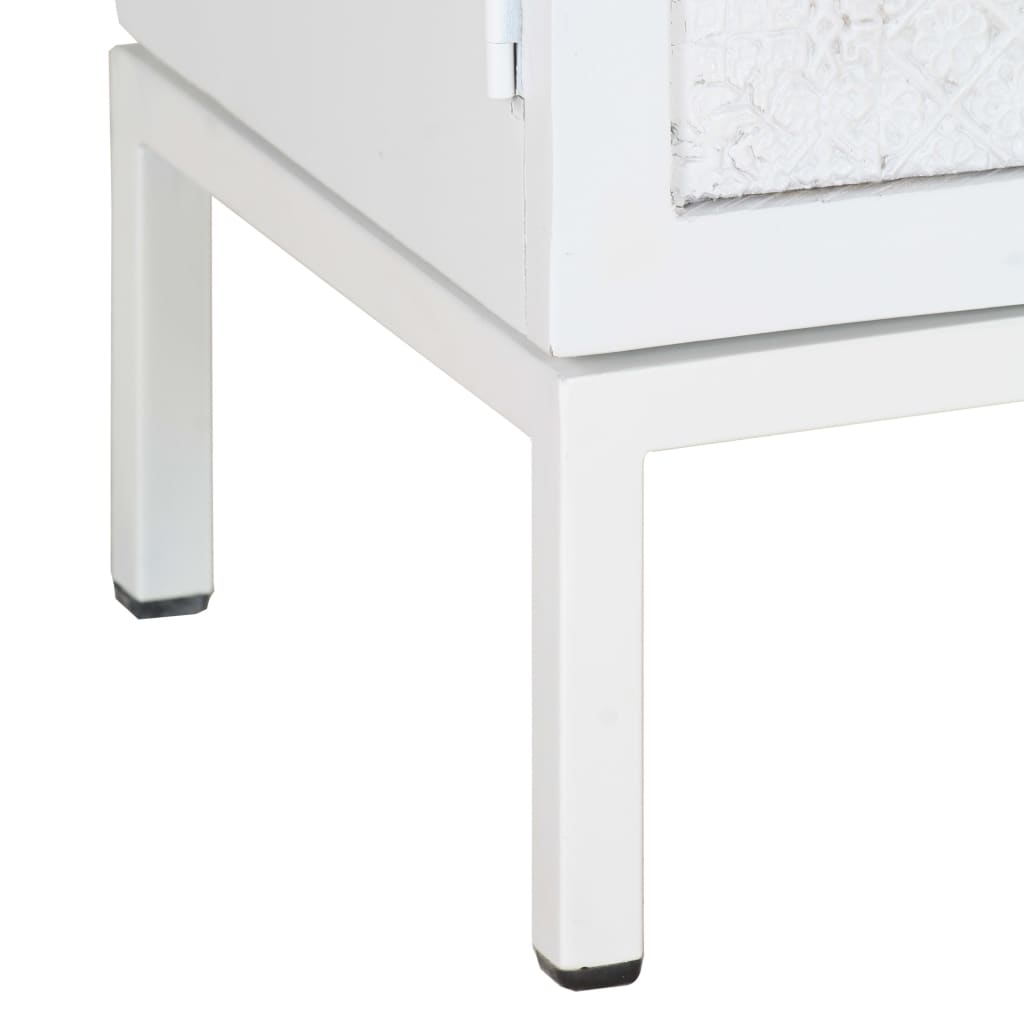 tv-skab 115x30x46 cm massivt mangotræ