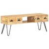 tv-skab 120x35x45 cm massivt mangotræ