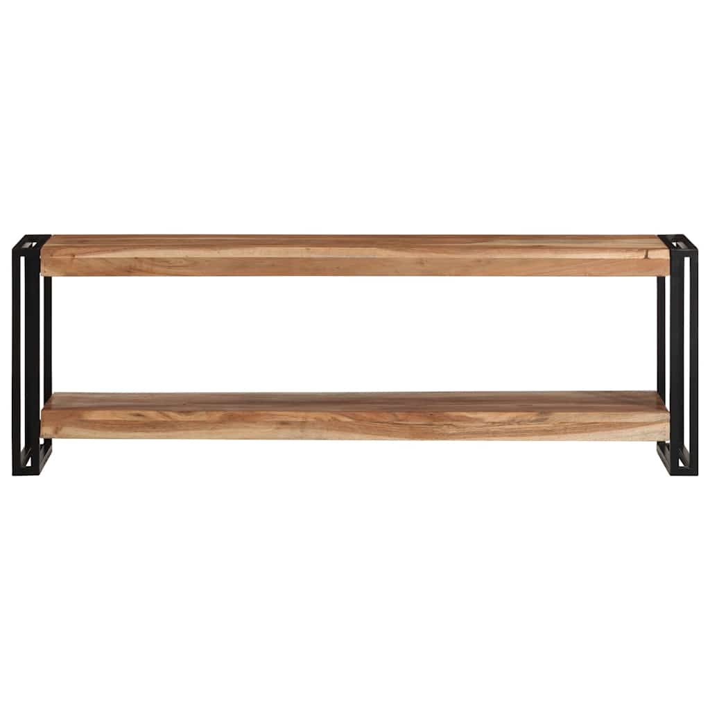tv-skab 120x30x40 cm massivt akacietræ