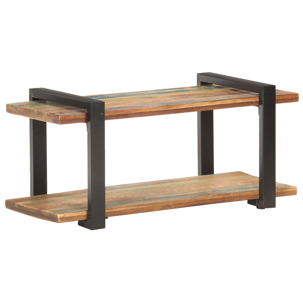 tv-skab 90x40x40 cm massivt genbrugstræ