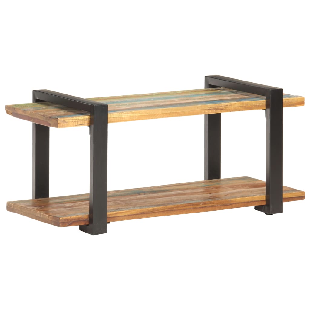 tv-skab 90x40x40 cm massivt genbrugstræ