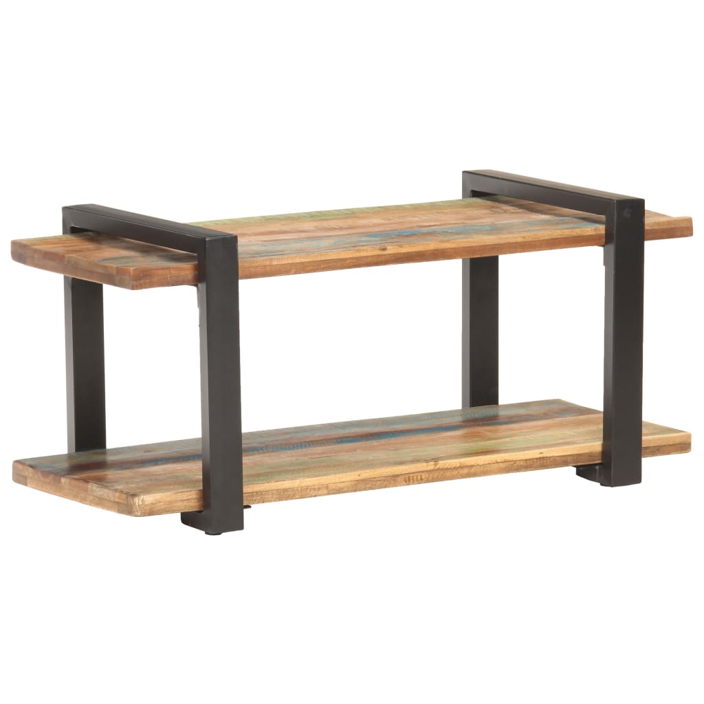 tv-skab 90x40x40 cm massivt genbrugstræ