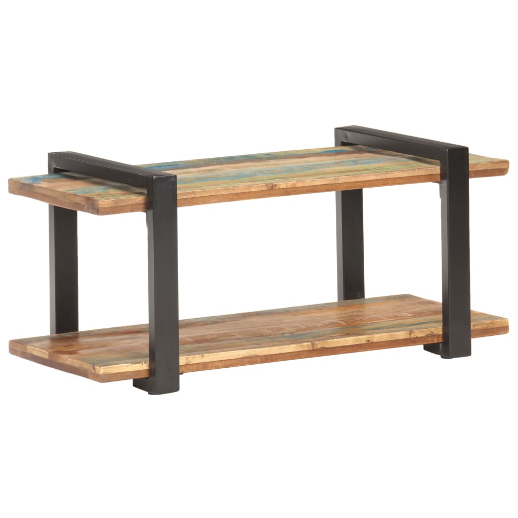 tv-skab 90x40x40 cm massivt genbrugstræ
