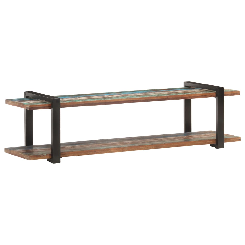 tv-skab 160x40x40 cm massivt genbrugstræ