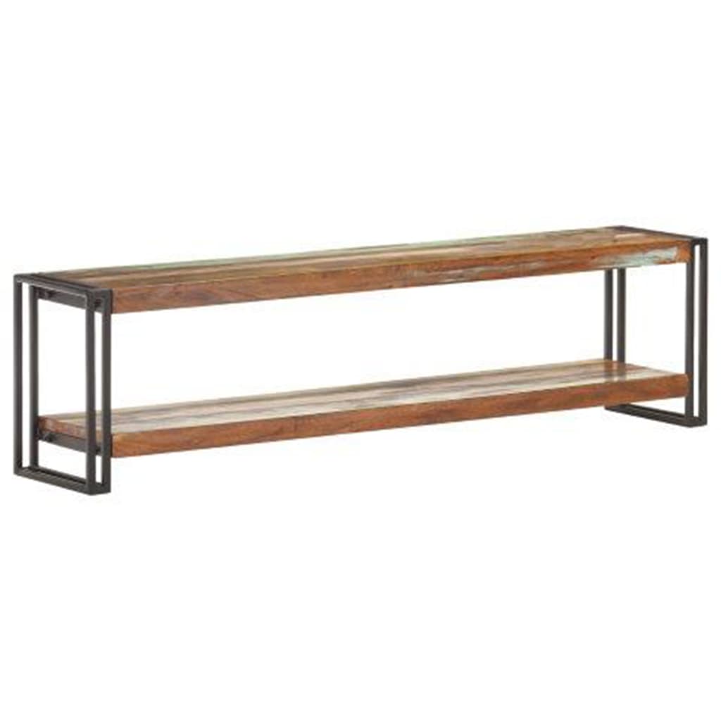 tv-skab 150x30x40 cm massivt genbrugstræ