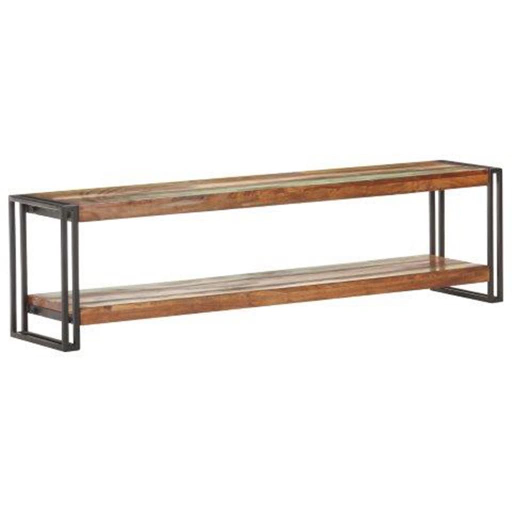 tv-skab 150x30x40 cm massivt genbrugstræ