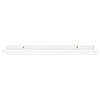 gallerihylder 2 stk. 40x9x3 cm MDF hvid