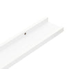 gallerihylder 2 stk. 40x9x3 cm MDF hvid