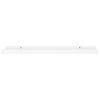 gallerihylder 2 stk. 60x9x3 cm MDF hvid