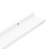 gallerihylder 2 stk. 60x9x3 cm MDF hvid