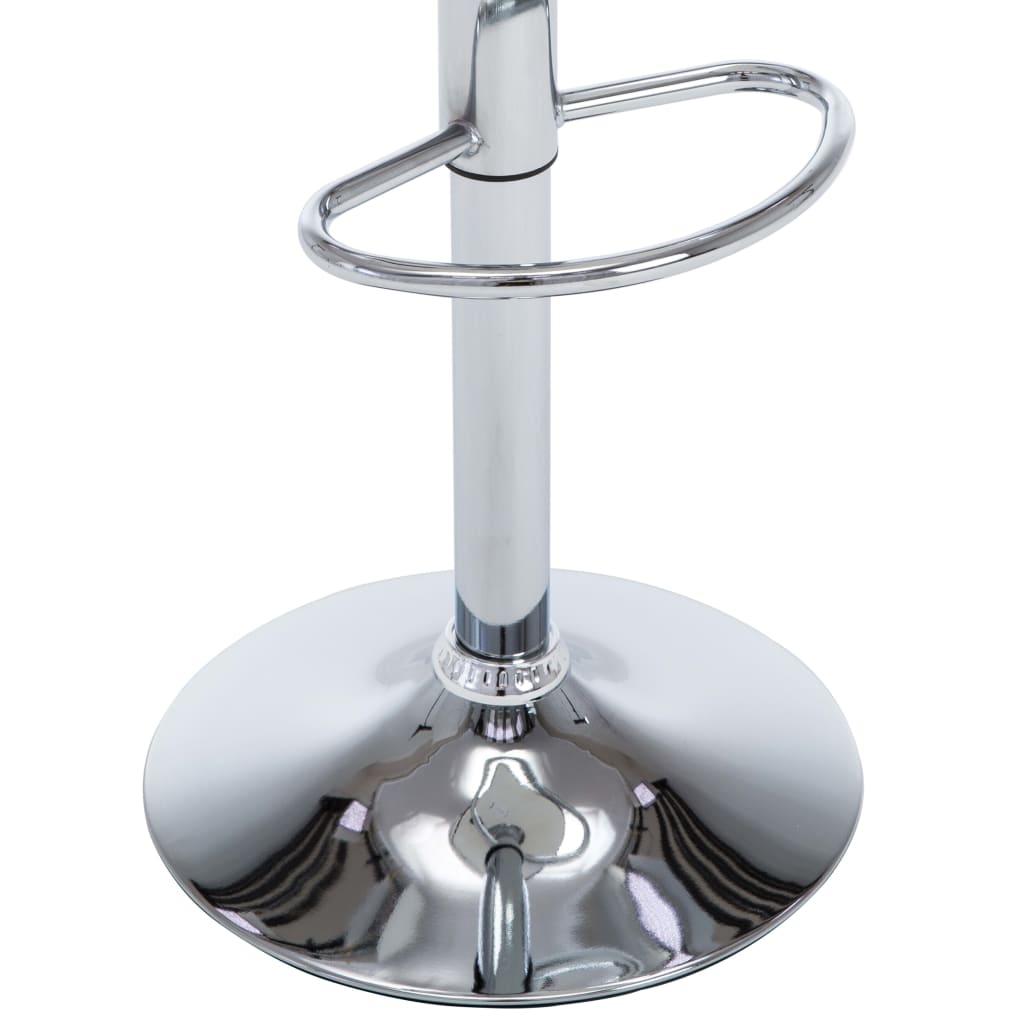 barstole 2 stk. kunstlæder hvid