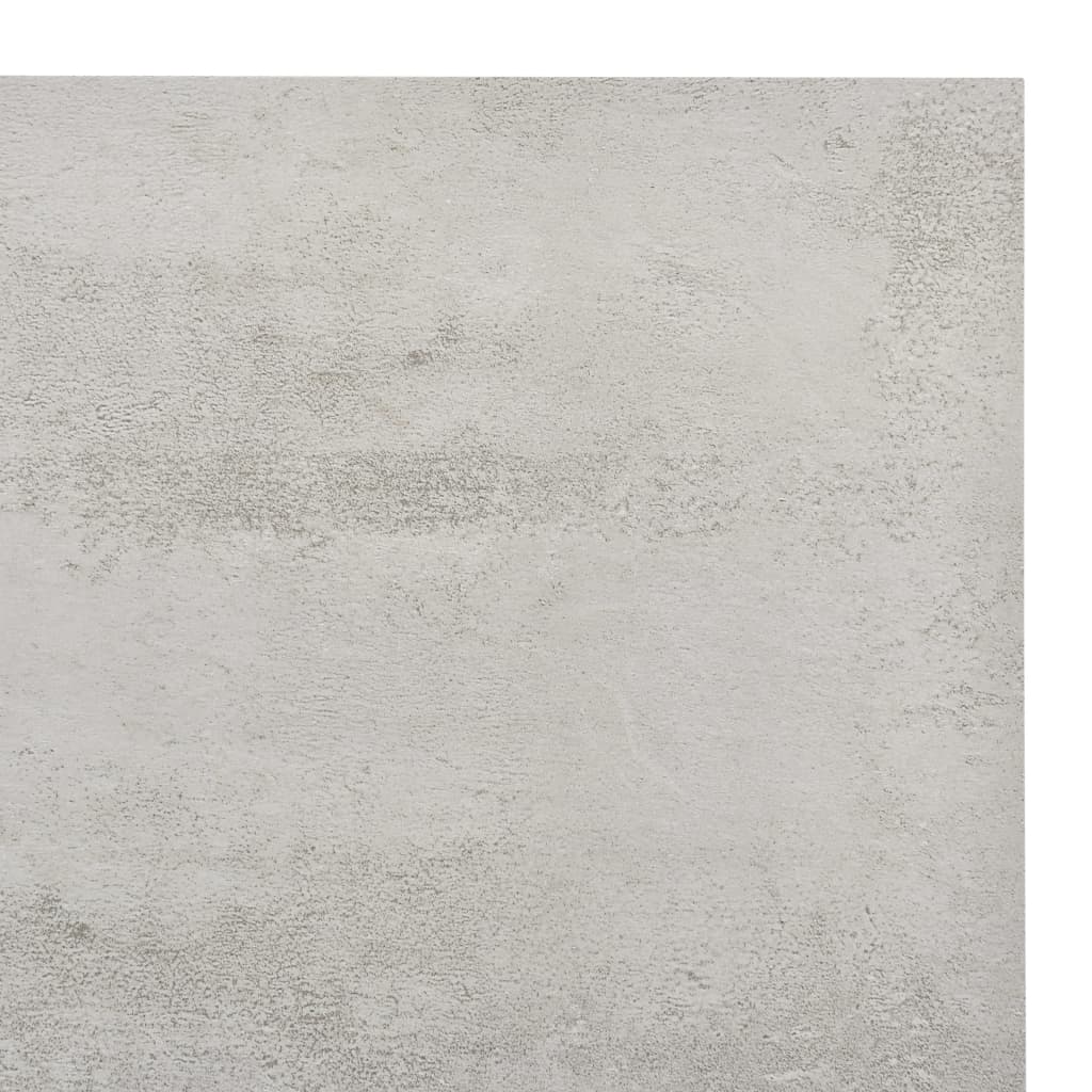 selvklæbende gulvbrædder 55 stk. 5,11 m² PVC lysegrå