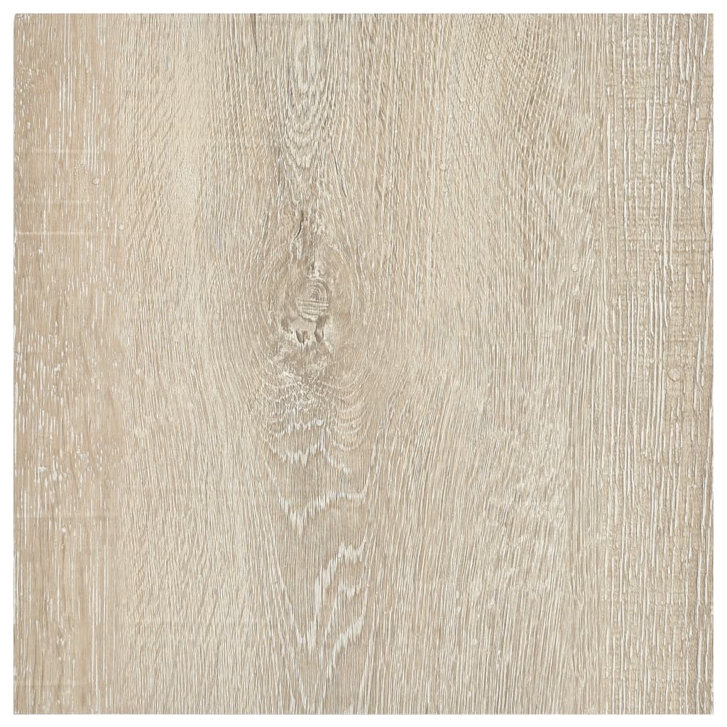 selvklæbende gulvbrædder 55 stk. 5,11 m² PVC beige