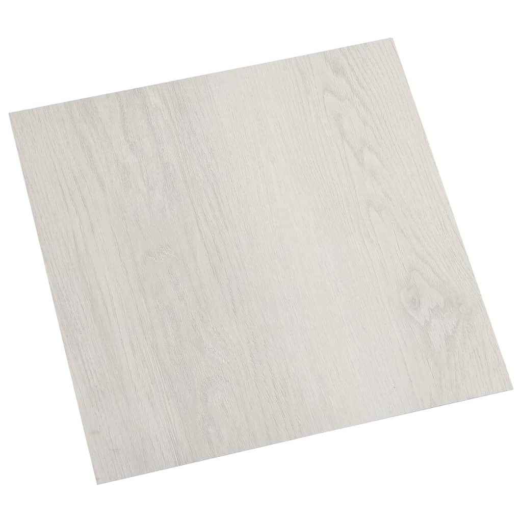 selvklæbende gulvbrædder 55 stk. 5,11 m² PVC beige