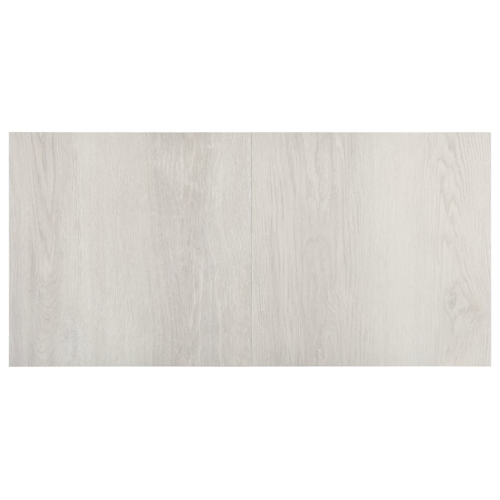 selvklæbende gulvbrædder 55 stk. 5,11 m² PVC beige