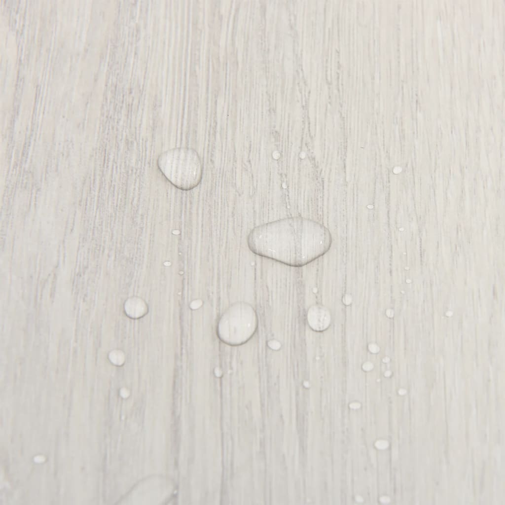 selvklæbende gulvbrædder 55 stk. 5,11 m² PVC beige