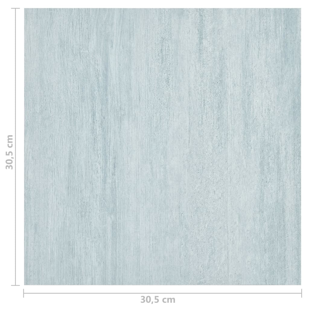 selvklæbende gulvbrædder 55 stk. 5,11 m² PVC grøn