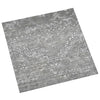 selvklæbende gulvbrædder 55 stk. 5,11 m² PVC betongrå