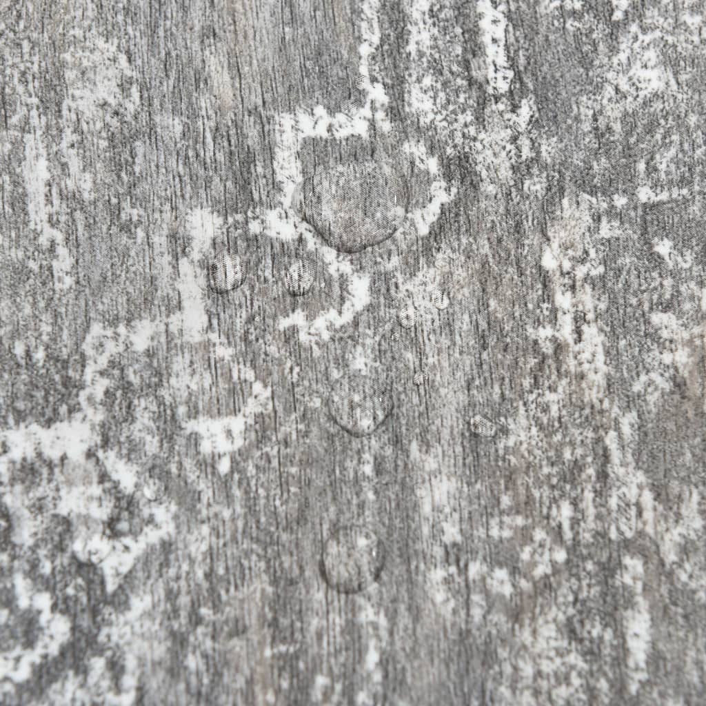 selvklæbende gulvbrædder 55 stk. 5,11 m² PVC betongrå