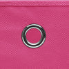 opbevaringskasser 4 stk. ikke-vævet stof 28x28x28 cm pink