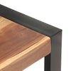 tv-skab 120x35x45 cm massivt træ med honningfarvet finish