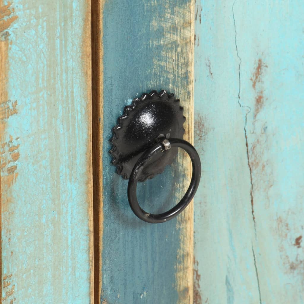 skænk 172x35x80 cm massivt genbrugstræ